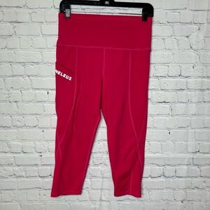 Neleus Hot Pink Capri Yoga Exercise Pants Size XL
